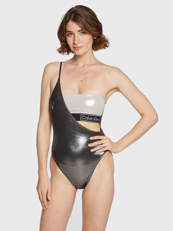 Calvin Klein Swimwear Calvin Klein Swimwear Kupaći kostim KW0KW01957 Crna