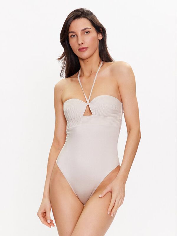 Calvin Klein Swimwear Calvin Klein Swimwear Kupaći kostim KW0KW02142 Bež