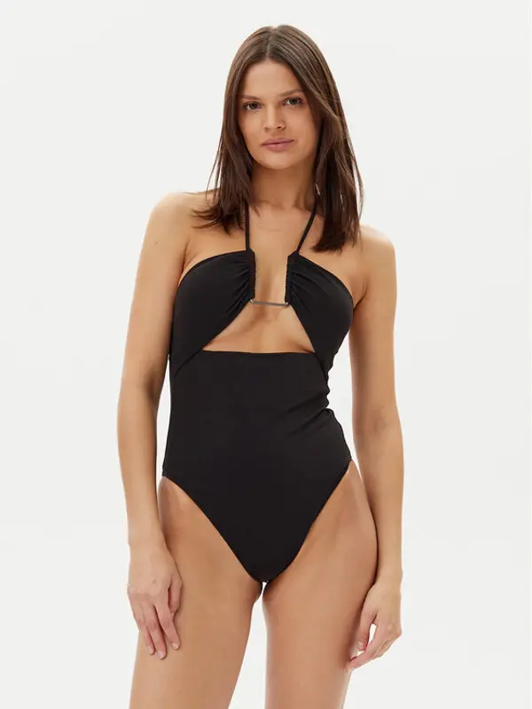 Calvin Klein Swimwear Calvin Klein Swimwear Kupaći kostim KW0KW02813 Crna