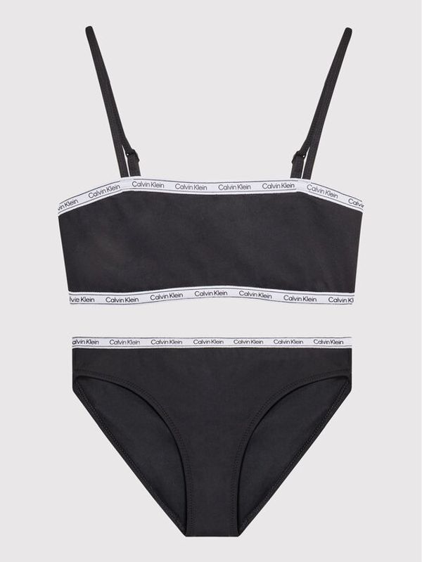 Calvin Klein Swimwear Calvin Klein Swimwear Kupaći kostim KY0KY00016 Crna