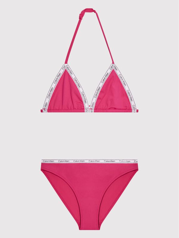 Calvin Klein Swimwear Calvin Klein Swimwear Kupaći kostim Logo Tape KY0KY00008 Ružičasta