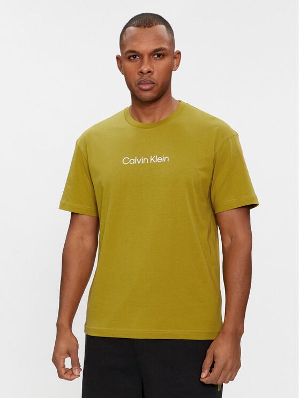 Calvin Klein Calvin Klein T-shirt Hero K10K111346 Zelena Regular Fit