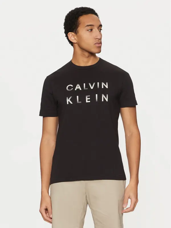 Calvin Klein Calvin Klein T-shirt K10K114156 Crna Regular Fit