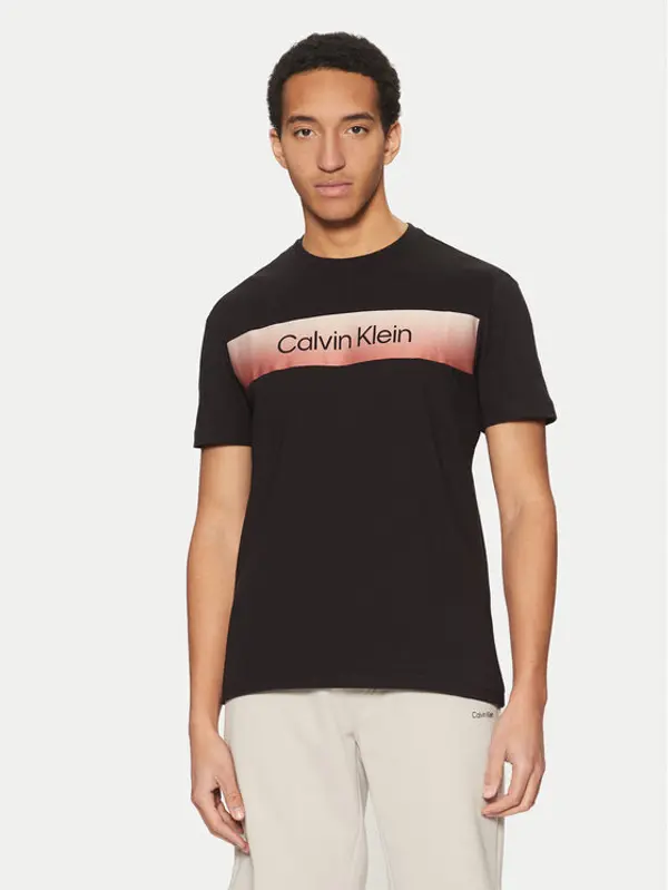 Calvin Klein Calvin Klein T-shirt K10K114163 Crna Regular Fit