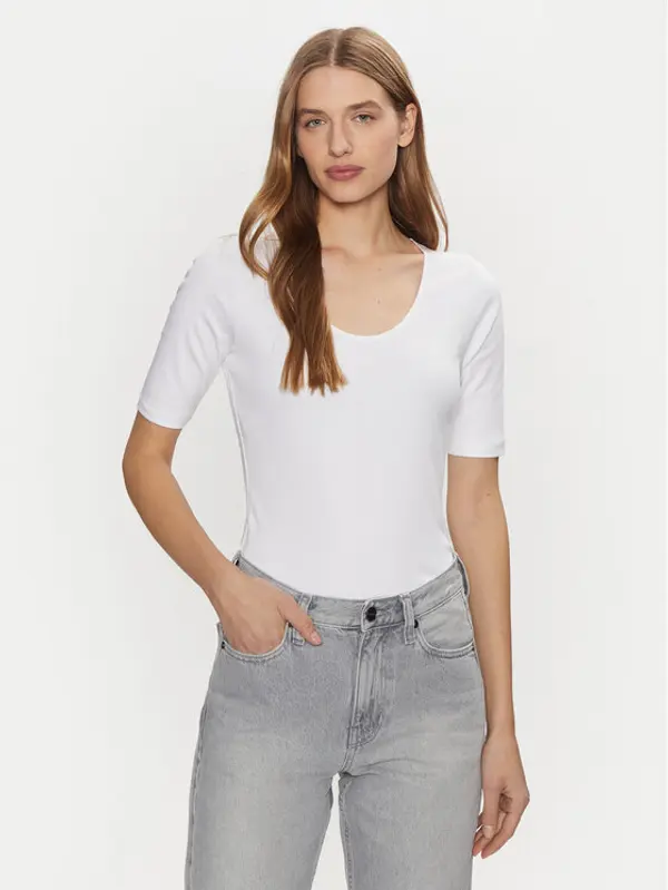 Calvin Klein Calvin Klein T-shirt K20K208050 Bijela Slim Fit