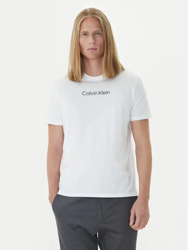 Calvin Klein Calvin Klein T-shirt Logo 30s LV04LD230G Bijela Relaxed Fit