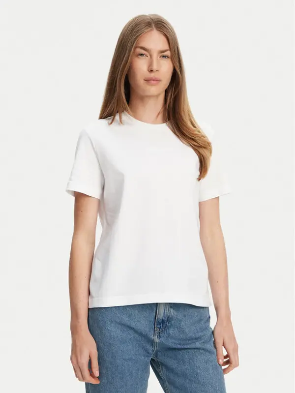 Calvin Klein Calvin Klein T-shirt LV044C905G Bijela Regular Fit