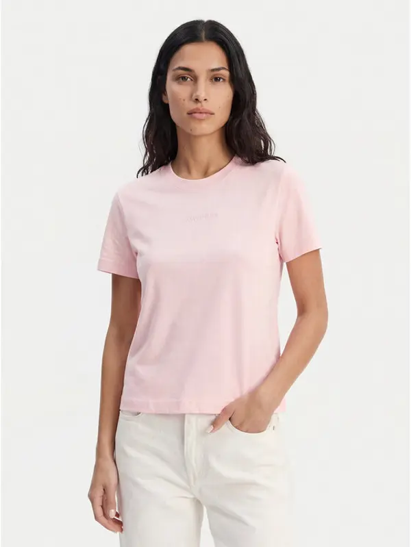 Calvin Klein Calvin Klein T-shirt LV044C905G Ružičasta Regular Fit
