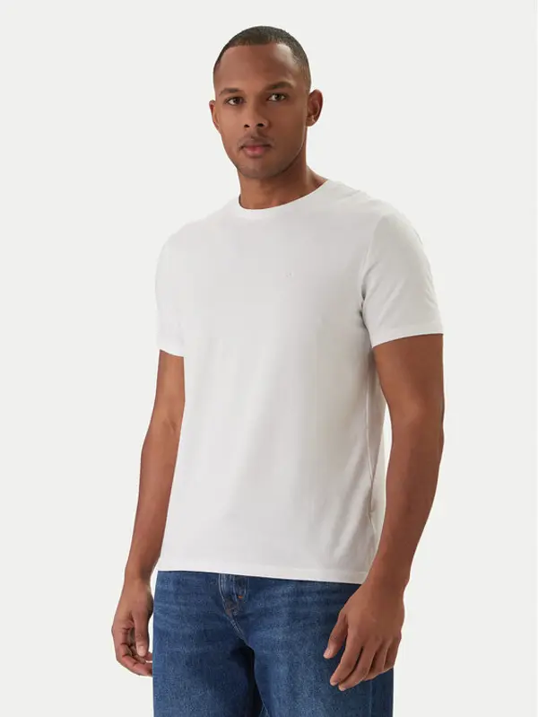 Calvin Klein Calvin Klein T-shirt LV04LC240G Bijela Slim Fit