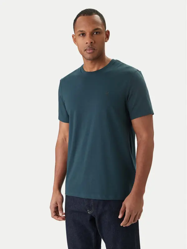 Calvin Klein Calvin Klein T-shirt LV04LC240G Zelena Slim Fit