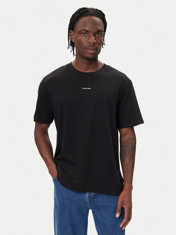 Calvin Klein Calvin Klein T-shirt LV04LC241G Crna Regular Fit