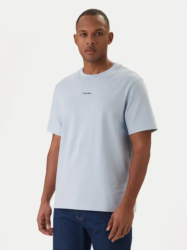 Calvin Klein Calvin Klein T-shirt LV04LC241G Svijetloplava Regular Fit