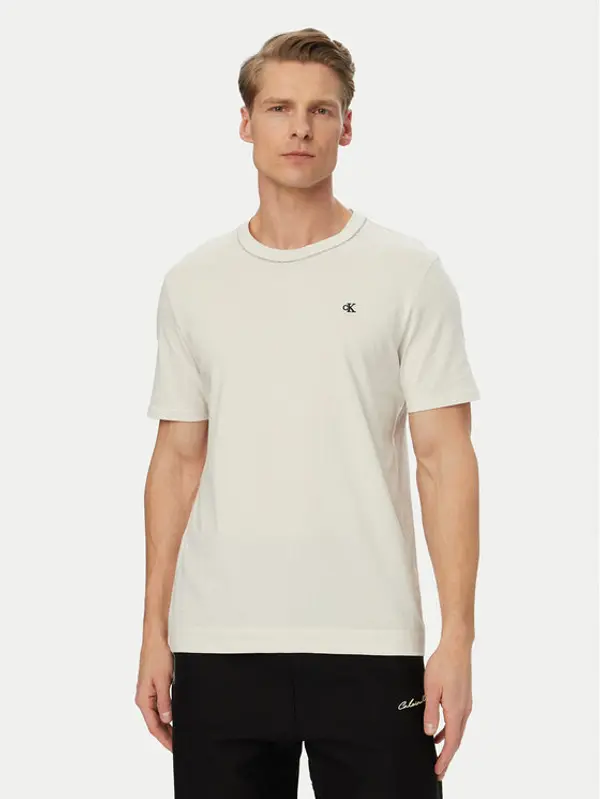 Calvin Klein Calvin Klein T-shirt LV04LF223G Bijela Regular Fit