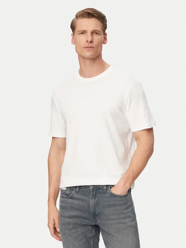 Calvin Klein Calvin Klein T-shirt LV04LF243G Bijela Regular Fit