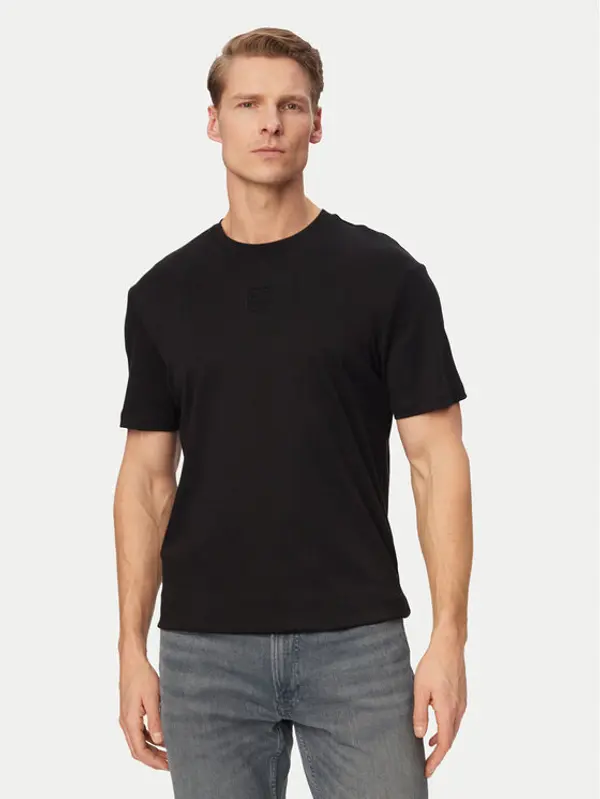 Calvin Klein Calvin Klein T-shirt LV04LF243G Crna Regular Fit