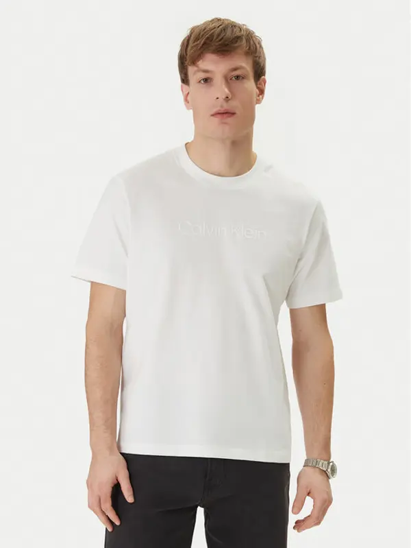 Calvin Klein Calvin Klein T-shirt LV04LF811G Bijela Regular Fit