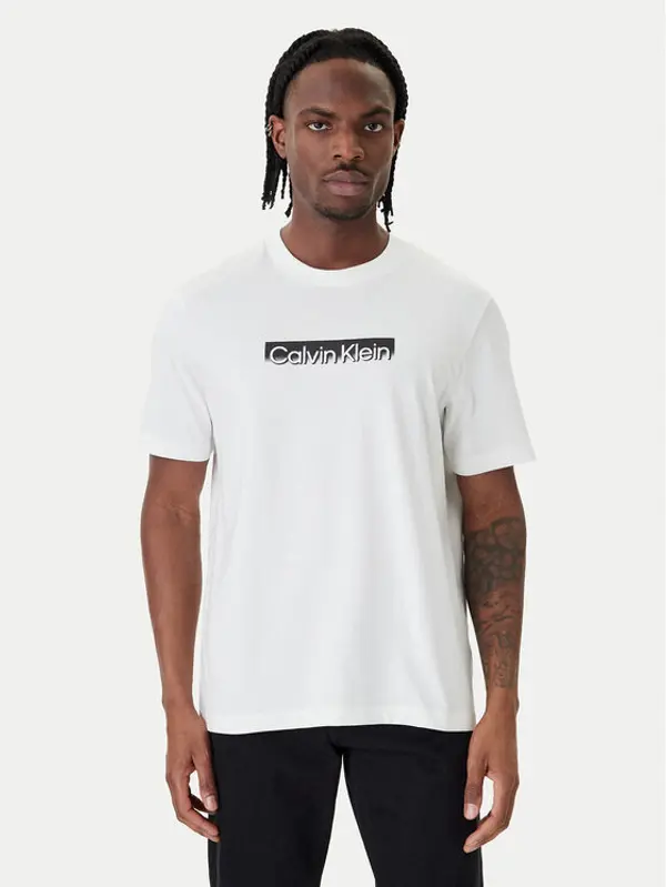Calvin Klein Calvin Klein T-shirt LV04LF812G Bijela Regular Fit