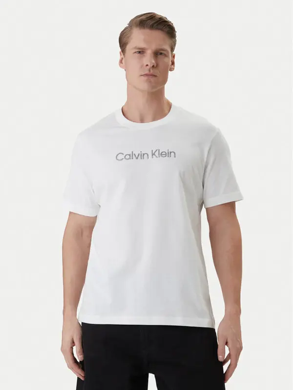 Calvin Klein Calvin Klein T-shirt LV04LF813G Bijela Regular Fit