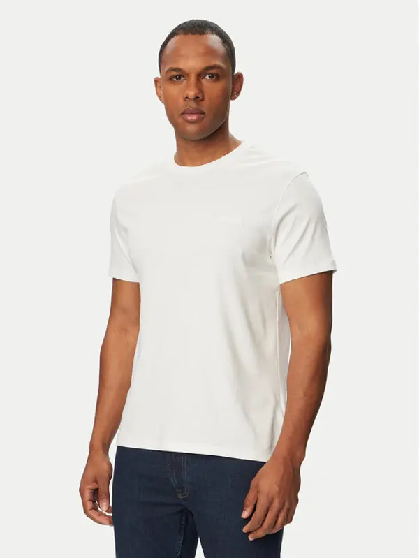 Calvin Klein Calvin Klein T-shirt LV04LG222G Bijela Slim Fit