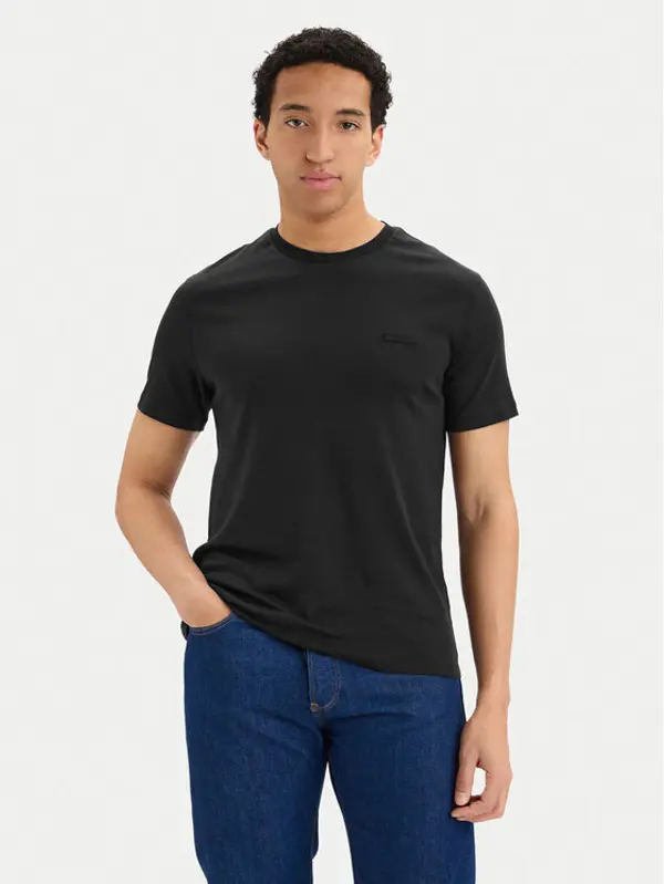 Calvin Klein Calvin Klein T-shirt LV04LG222G Crna Slim Fit