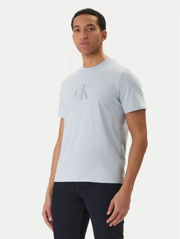 Calvin Klein Calvin Klein T-shirt LV04RF853G Svijetloplava Regular Fit