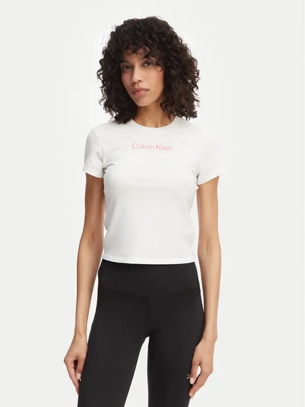 Calvin Klein Calvin Klein T-shirt LVGWS6K240 Bijela Regular Fit