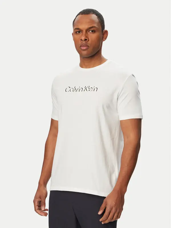 Calvin Klein Calvin Klein T-shirt SS 30s EU LV04LG809G Bijela Slim Fit
