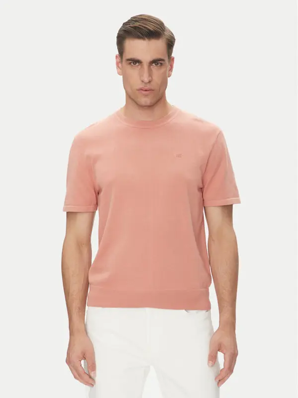 Calvin Klein Calvin Klein T-shirt Supima LV04LC333G Koraljna Regular Fit