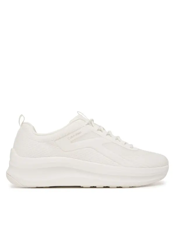 Calvin Klein Calvin Klein Tenisice Andrea - Chunky Ck Stripe Runner Trainers HM0HM02158 Bijela