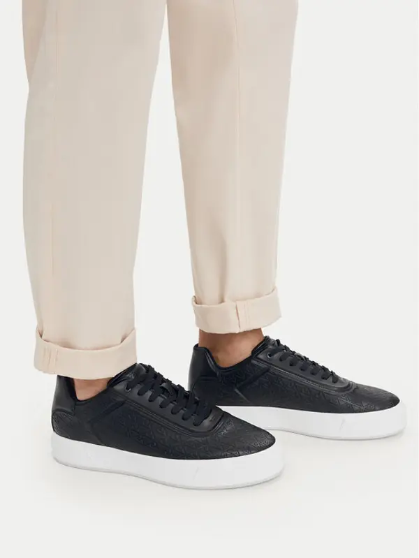 Calvin Klein Calvin Klein Tenisice Basket Cup Oxf Lup HfHM0HM02132 Crna