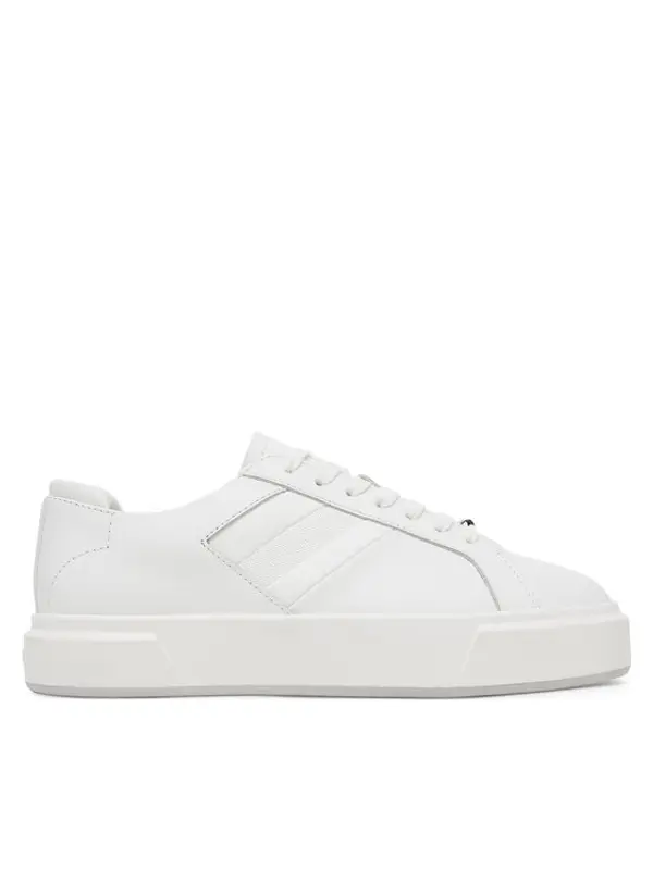 Calvin Klein Calvin Klein Tenisice Basket Cups Lace Up Logo Tape YW0YW02007 Bijela