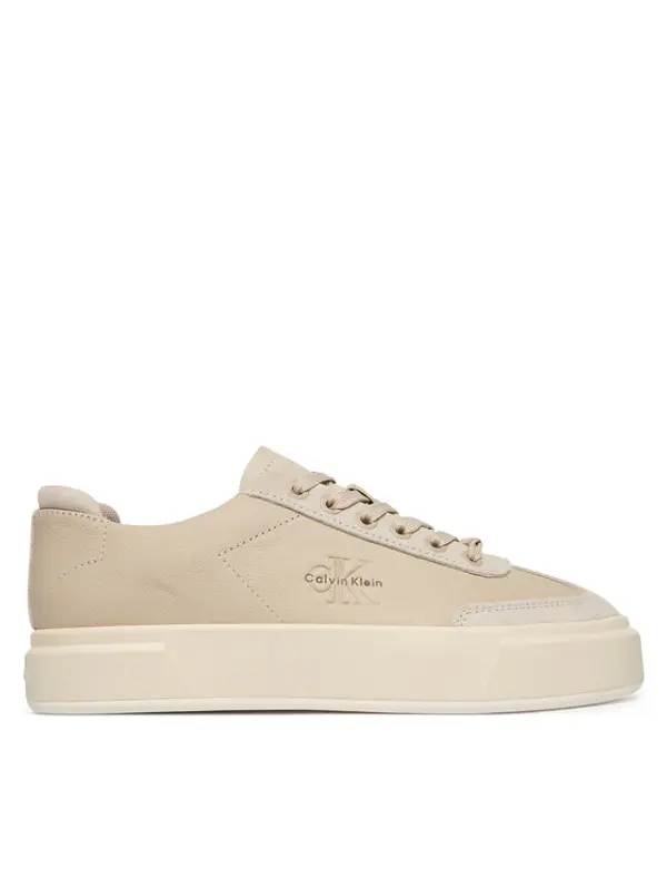 Calvin Klein Calvin Klein Tenisice Basket Cups Lup Wt Lth Su HW0HW02984 Bež