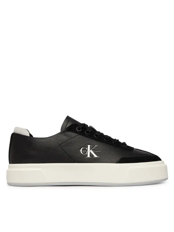 Calvin Klein Calvin Klein Tenisice Basket Cups Lup Wt Lth Su HW0HW02984 Crna