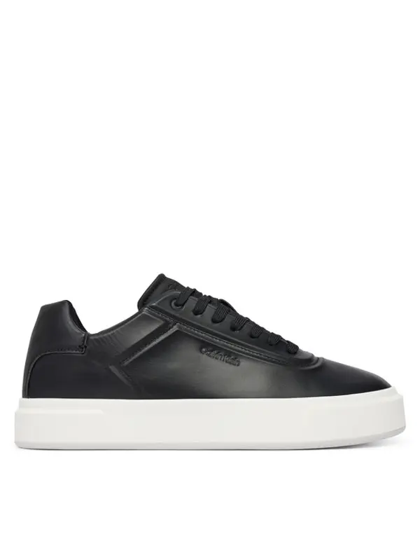 Calvin Klein Calvin Klein Tenisice Basket Cupsole Oxf Lup Hf Lth YM0YM01452 Crna