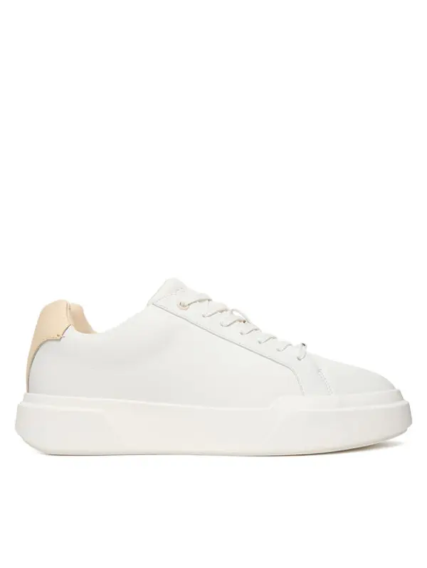 Calvin Klein Calvin Klein Tenisice Chunky Cupsole Laceup Clean Lth HM0HM02239 Bijela