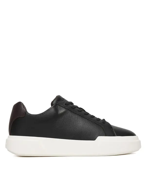 Calvin Klein Calvin Klein Tenisice Chunky Cupsole Laceup Clean Lth HM0HM02239 Crna