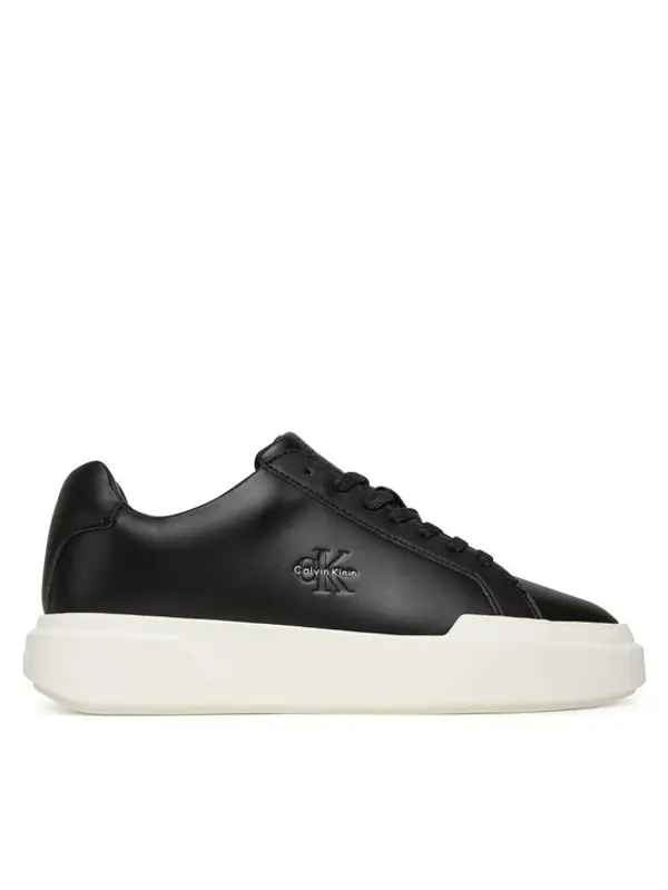 Calvin Klein Calvin Klein Tenisice Chunky Cupsole Laceup Lth Wn YW0YW01947 Crna