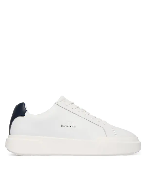 Calvin Klein Calvin Klein Tenisice Chunky Cupsole Laceup Lth YM0YM01344 Bijela