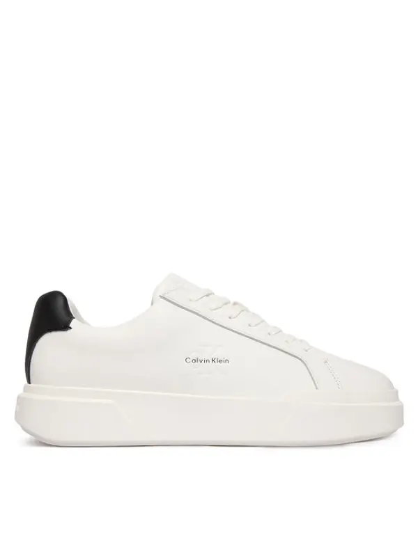 Calvin Klein Calvin Klein Tenisice Chunky Cupsole Laceup Lth YM0YM01344 Bijela