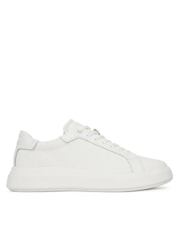 Calvin Klein Calvin Klein Tenisice Chunky Low Top Lace Up Mono HM0HM01970 Bijela