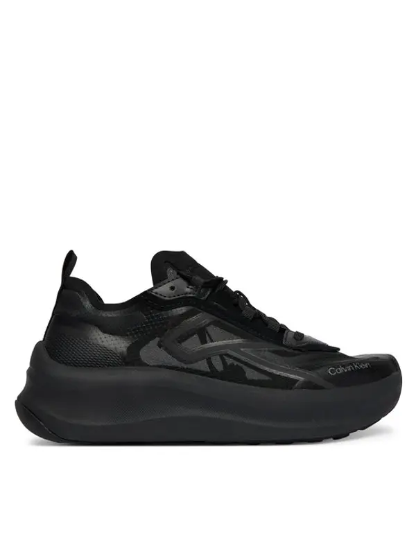 Calvin Klein Calvin Klein Tenisice Chunky Run Ckstripe Lup Tran Rip HW0HW03005 Crna