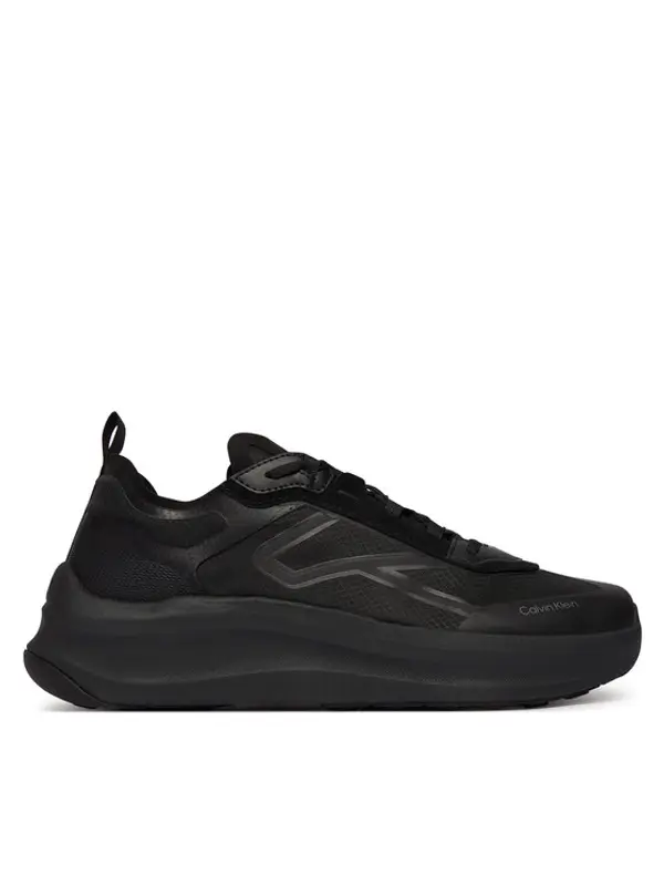 Calvin Klein Calvin Klein Tenisice Chunky Run Laceup Stripe Ny HM0HM02160 Crna