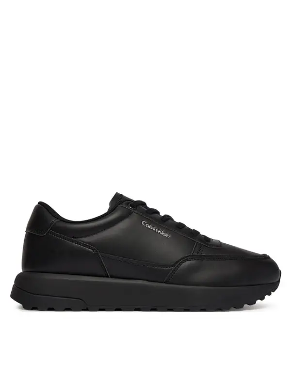 Calvin Klein Calvin Klein Tenisice City Runner Laceup Lth HM0HM02146 Crna