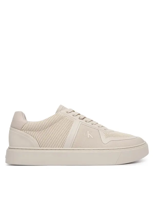Calvin Klein Calvin Klein Tenisice Classic Cups Laceup Knit HM0HM02130 Bež