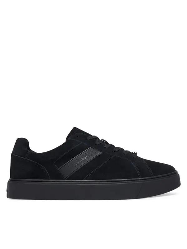 Calvin Klein Calvin Klein Tenisice Classic Cups Laceup Tape Su HM0HM02200 Crna