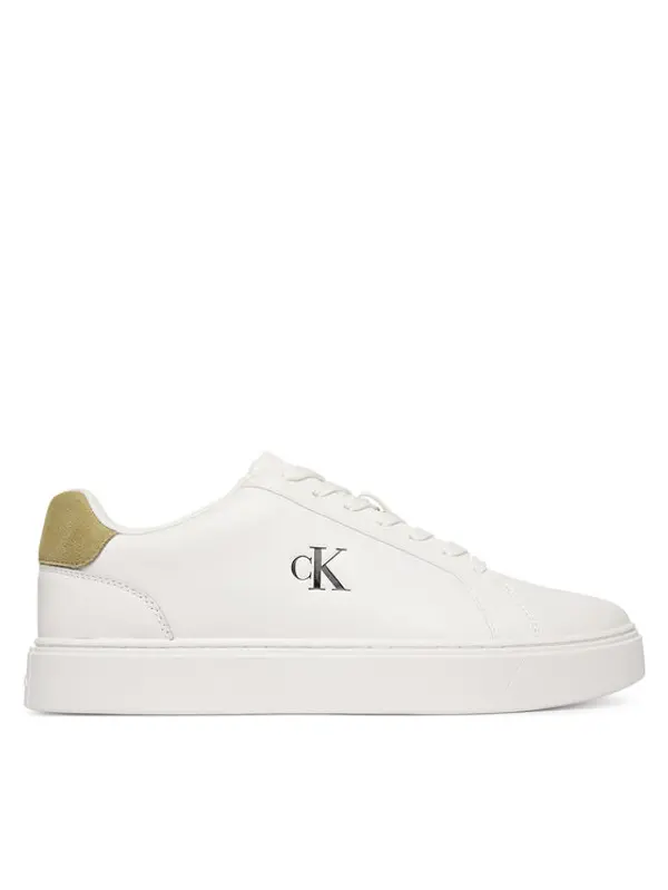 Calvin Klein Calvin Klein Tenisice Classic Cupsole Laceup Lth YM0YM01435 Bijela