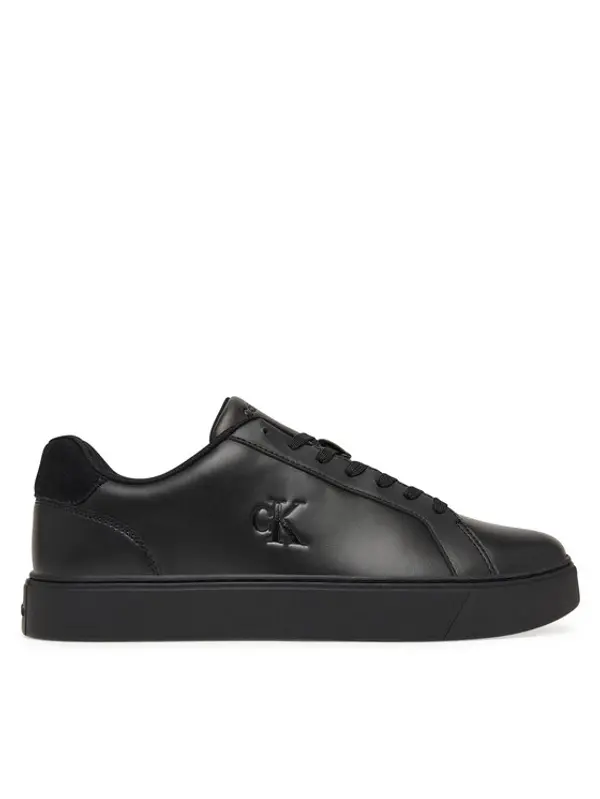Calvin Klein Calvin Klein Tenisice Classic Cupsole Laceup Lth YM0YM01435 Crna
