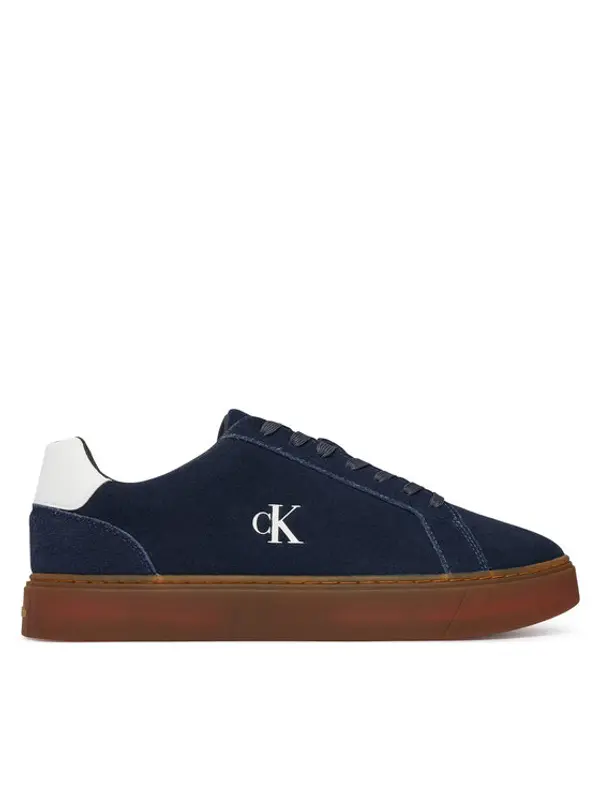 Calvin Klein Calvin Klein Tenisice Classic Cupsole Laceup Su YM0YM01434 Tamnoplava