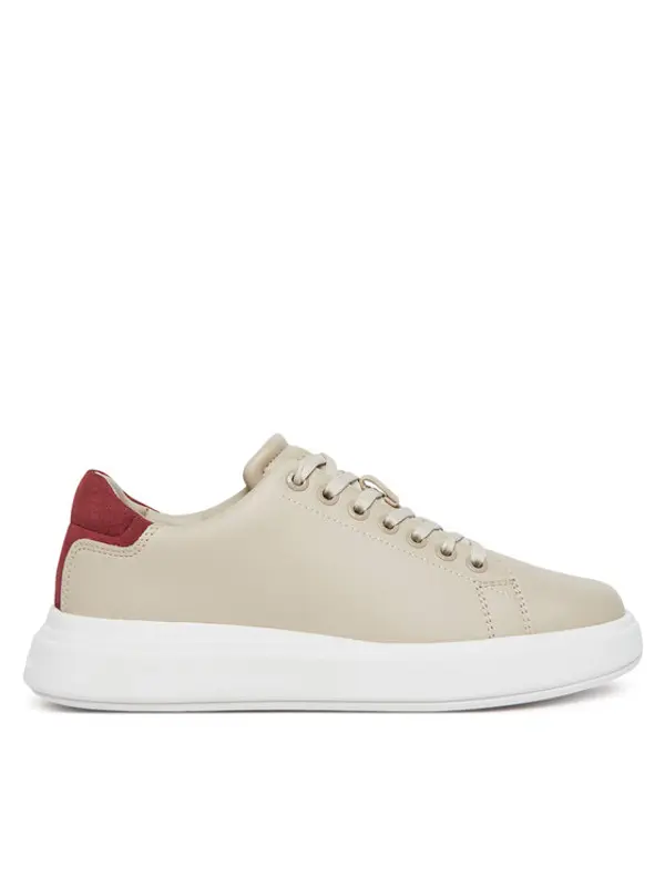 Calvin Klein Calvin Klein Tenisice Cupsole Lace Up - Suede Bt HW0HW02404 Bež