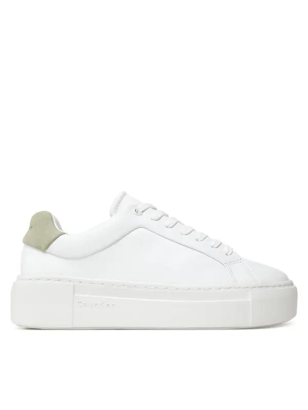 Calvin Klein Calvin Klein Tenisice Ff Cupsole Lace Up Lth HW0HW02570 Bijela
